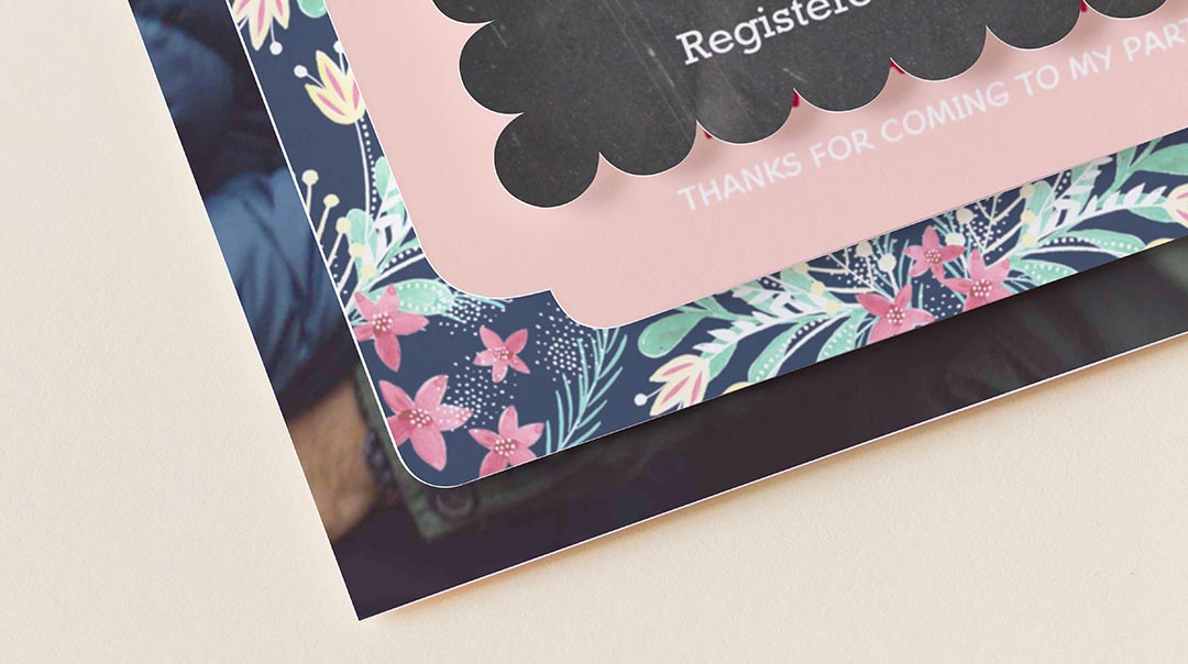 New Premium Cardstock Options: Foil, Trim and the features of our premium line